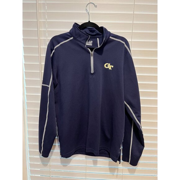 Under Armour Georgia Tech Yellowjackets Pullover - Size L - Picture 1 of 3